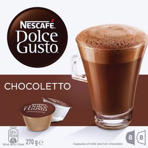 Nescafe Dolce Gusto Hot Chocolate Capsules 16 Pack