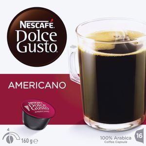 Nescafe Dolce Gusto Americano Coffee Capsules 16 Pack