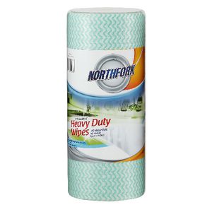 Northfork Antibacterial Cloths Green 90 Roll