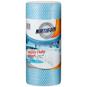 Northfork Antibacterial Cloths Blue 90 Roll