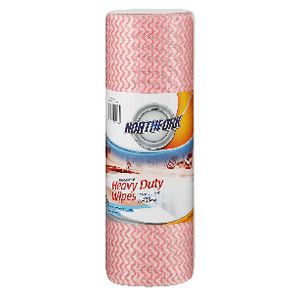 Northfork Antibacterial Cloths Red 50 Roll