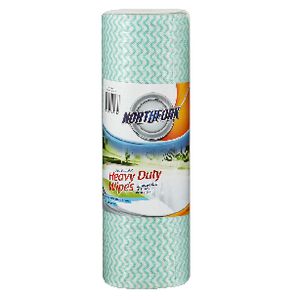 Northfork Antibacterial Cloths Green 50 Roll
