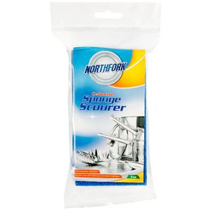 Northfork Cellulose Sponge Blue 3 Pack