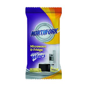 Northfork Microwave and Fridge Cleaning Wipes 50 Pack