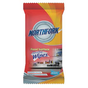 Northfork Food Surface Wipes 50 Pack
