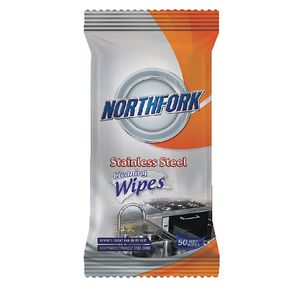 Northfork Stainless Steel Wipes 50 Pack