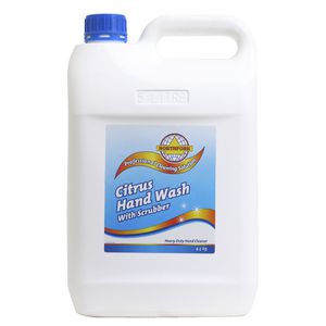 Northfork Citrus Hand Wash with Scrubber 4.5L