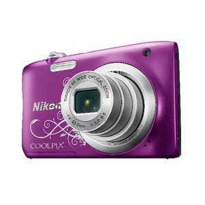 Nikon Coolpix Digital Camera Purple Pattern A100