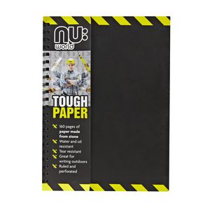 nu: Tradie Waterproof Notebook A4 160 Page