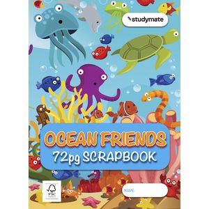 Studymate Ocean Friend Premium Scrapbook 72 Page