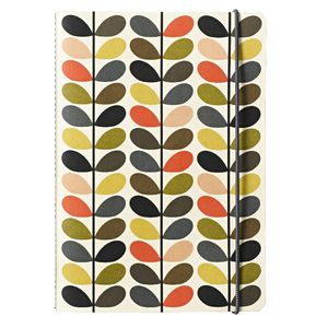 Orla Kiely A5 Exercise Book 160 Page Multi Stem