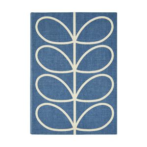 Orla Kiely A5 Address Book Blue