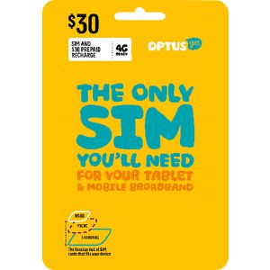 Optus $30 Mobile Broadband Triple SIM Starter Kit