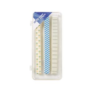 Otto Rubber File Band Light Colours 3 Pack