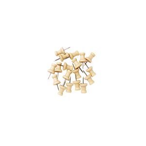 Otto Wooden Push Pins 80 Pack