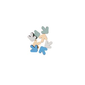 Otto Arrow Magnets Assorted 8 Pack