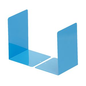 Otto Metal Bookends Medium Blue