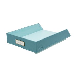 Otto Criss Cross Document Tray Aqua