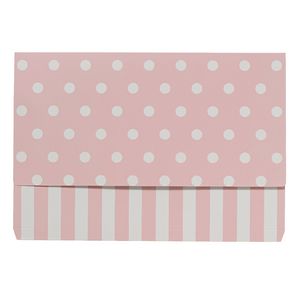 Otto A4 Manila Document Wallet Pink