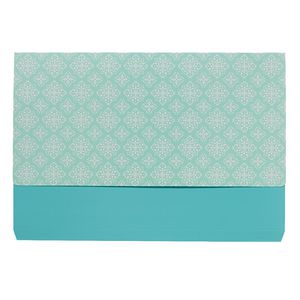 Otto A4 Manilla Document Wallet Aqua