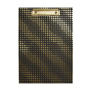 Otto Waves A4 Clipboard Gold/Black