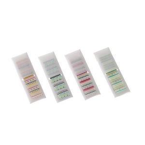 Otto Translucent Flags 12 x 44mm Patterns 4 Pack