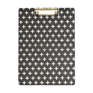 Otto Gold Cross A4 Clip Board Gold