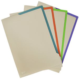 Bantex On The Go Letter File 2 Tone A4 4 Pack