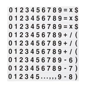 Otto Magnetic Numbers 19mm 120 Pack