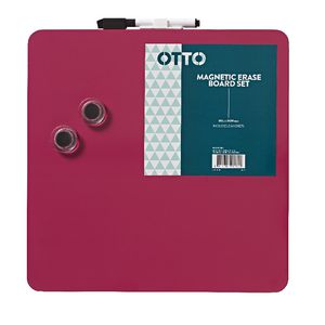 Otto Magnetic Erase Board Set Pink