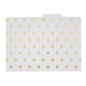 Otto Printed Manila Folder A4 Gold Spot