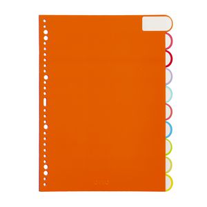 Otto A4 10 Tab Index Dividers Matte Laminate FSC