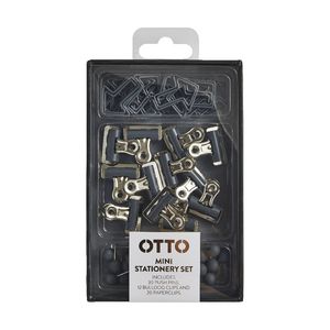 Otto Brights Mini Stationery Set Grey