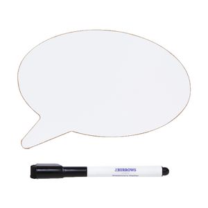 J.Burrows Mini Speech Bubble Whiteboard