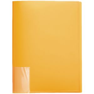Otto A4 Neon Display Book 20 Pockets Orange