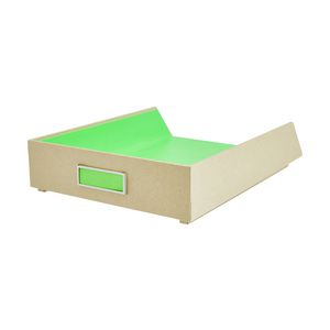 Otto Kraft Document Tray Neon Green