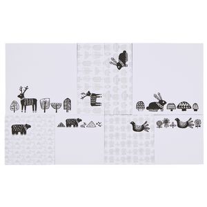 Otto Stick-It Notes Set Scandinavian Print