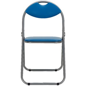Padded Folding Chair Blue