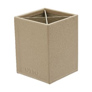 Otto Criss Cross Pen Cup Stone