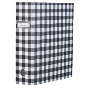 Otto Lever Arch Binder with Printed Spine Black