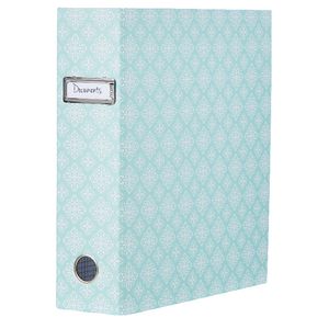Otto Lever Arch Binder with Printed Spine Green