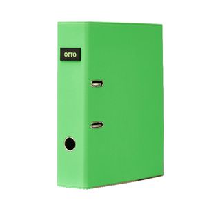 Otto Neon Lever Arch File A4 Green