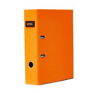 Otto Neon Lever Arch File A4 Orange
