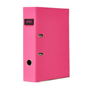 Otto Neon Lever Arch File A4 Pink