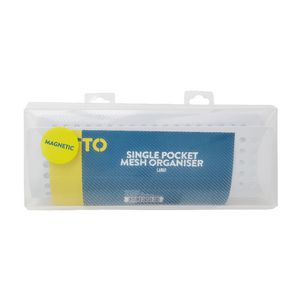 Otto Single Pocket Mesh Organiser 200 x 78 x 78mm White