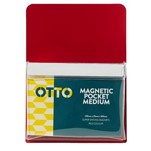 Otto Medium Magnetic Organiser Red