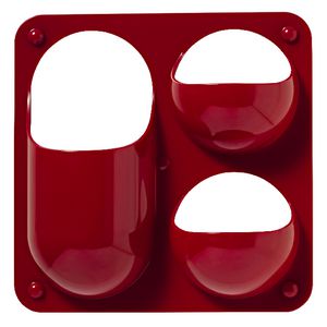 Otto Magnetic Organiser 3 Pocket Red