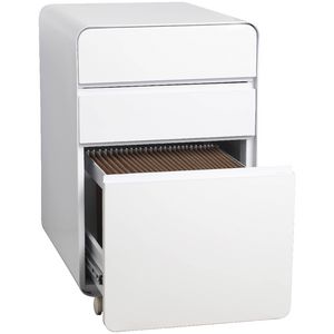Venturo 3 Drawer Pedestal White