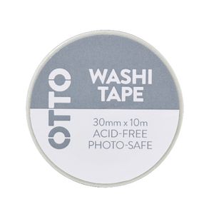Otto Washi Tape 30mm x 10m Black Pattern