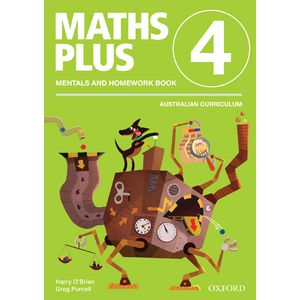 Oxford Maths Plus AC Mentals and Homework Book 4